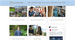 Desktop Screenshot of bealandscapearchitect.com